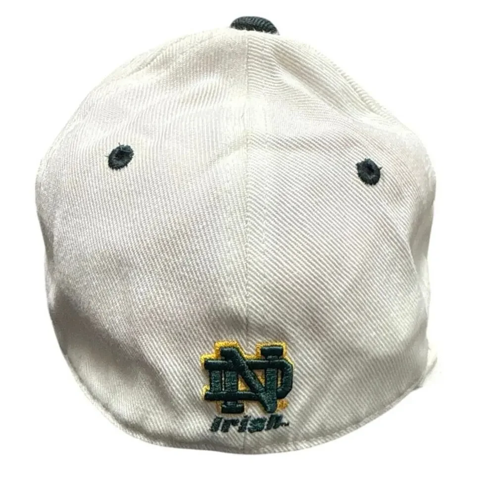 Notre Dame Fighting Irish Hat 6 3/4 Leprechaun Wool Blend Fitted Youth L/XL Cap